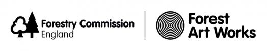 Logos for Forestry Commission and Forest Art Works