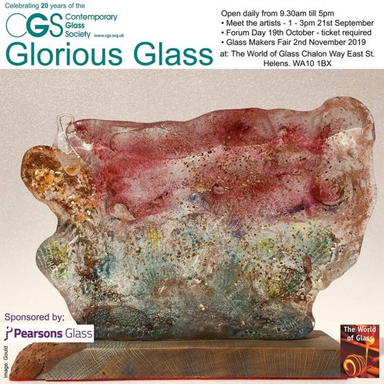 Gloriuos Glass in World of Glass St.Helens till November 9th