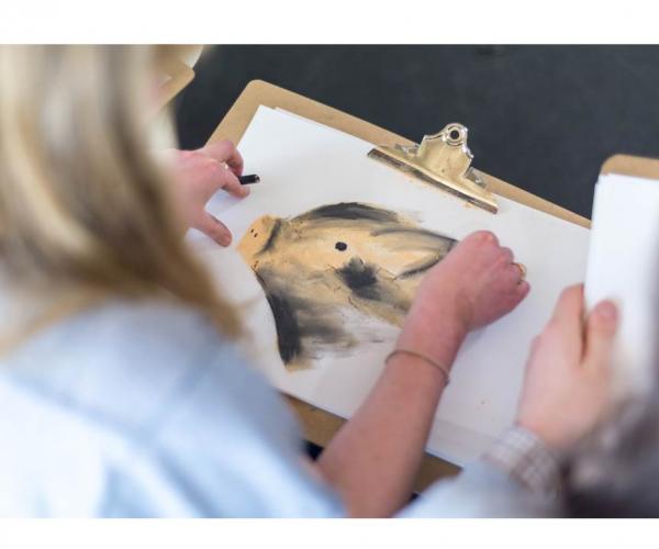 Wild Life Drawing sketch
