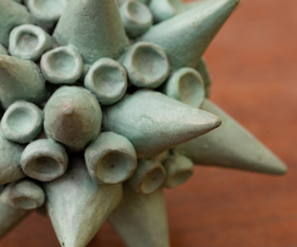 A sculpture at the Royal Society of Sculptors Summer Exhibition 2021