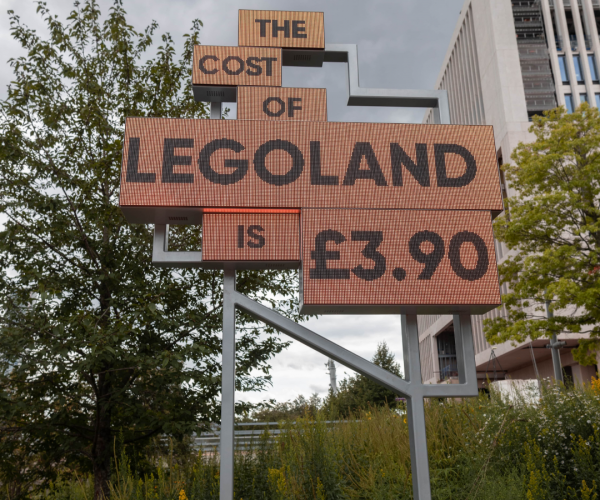 The Cost of Your Words at the Queen Elizabeth Olympic Park