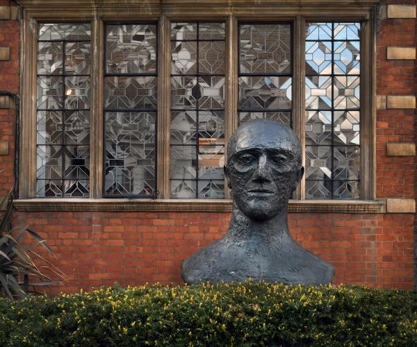 In Memoriam III, outside Royal Society of Sculptors