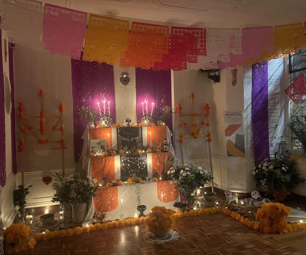 Dia de los Muertos Altar at Dora House 