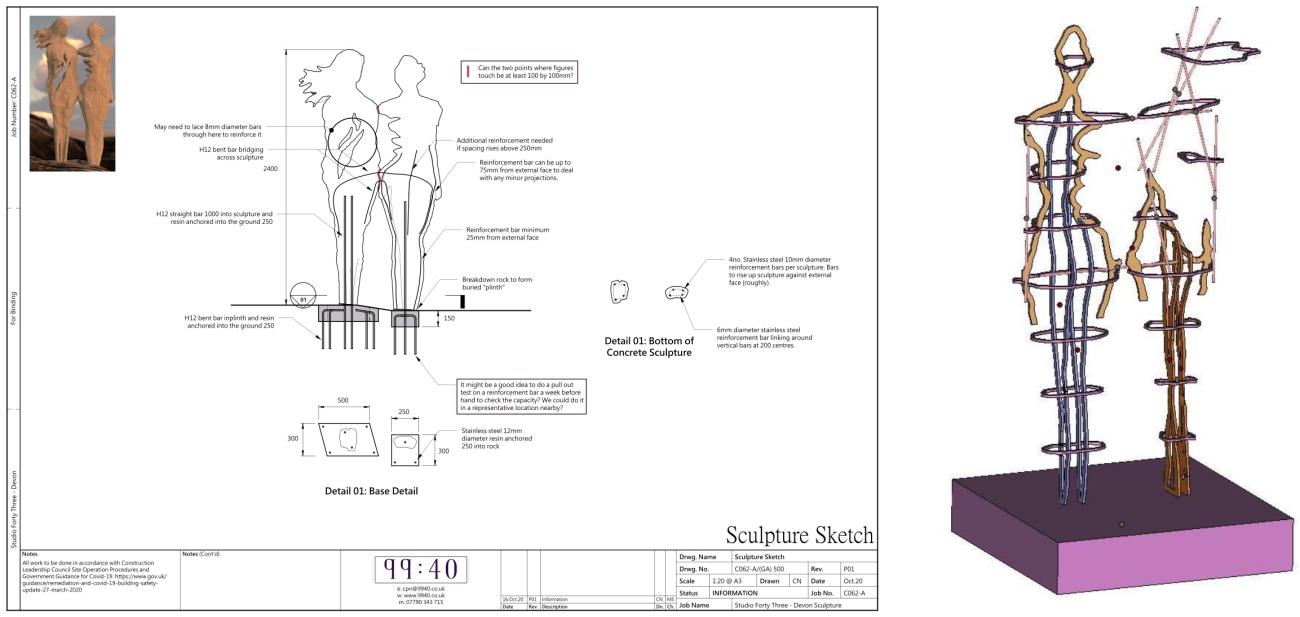99:40 Structural Engineering Case Study | Royal Society of Sculptors