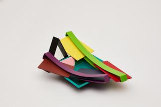 Phillip King, Download Stretch Float Maquette, 2013. Image courtesy the artist and Thomas Dane Gallery. Photo: Luke A Walker