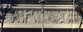 Gilbert Bayes' frieze, Fox Photos No. T. 5022