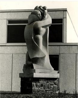 St Bernard statue by John Bunting