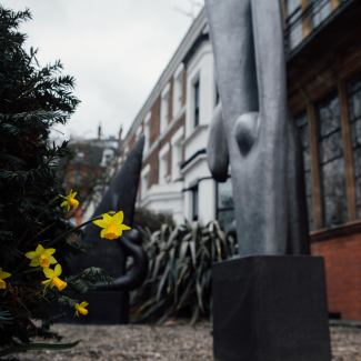 Naomi Blake FRBS at the Royal Society of Sculptors