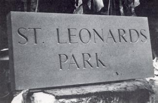Letters cut in Portland Stone