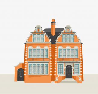 Dora House illustration