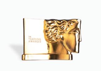 Glynis Owen FRSS 'Teaching Awards Trophy 2000-2020' made in bronze