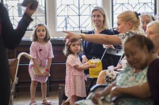 Celebration event at Sculpture across the Generations