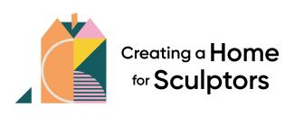 Logo for Creating a Home for Sculptors