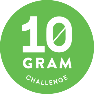 logo for 10 gram challenge