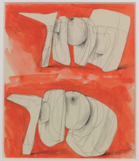 Bernard Meadows Study for Sculpture I, 1966 © Courtesy of the Artist’s Estate and Pangolin London