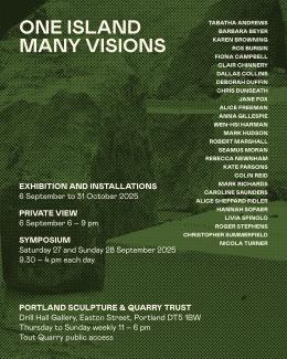 'Ab Initio' by Livia Spinolo events:  8th, 9th, 10th, 11th, from 10 to 4pm. Tout Quarry Entrance by the Circle of Stones.  what3words address https://w3w.co/anchorman.spent.arranges