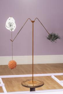 In Balance, a kinetic piece exploring the fragile equilibrium found in nature, and the role that fungi play. 