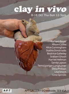 Clay in vivo heart