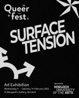 THE DnA FACTORY MRSS exhibiting in Surface Tension at St Margarets Gallery, Norwich, Norfolk, 2026 