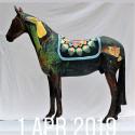 Chiquita sculpted and painted by Judy Boyt for World Horse Welfare Charity 