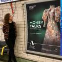 'Money Dress' by Susan Stockwell is in the exhibition 'Money Talks Art, Society & Power' at the Ashmolean Museum, Oxgord until 5th January 2025