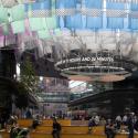 The Invisible Compass, by Fabio Lattanzi Antinori, a digital sculpture, permanently installed at Cardinal Place near London Victoria