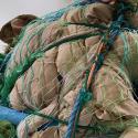 Detail. Blue-Green Bundled-Being by Liz Clifford