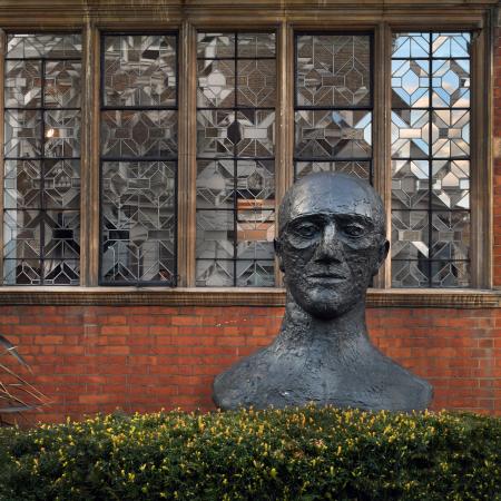 In Memoriam III, outside Royal Society of Sculptors