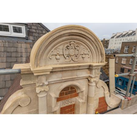 Dora House Roof Stone - After Dora House Roof Stone - After