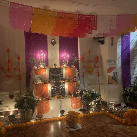 Dia de los Muertos Altar at Dora House 