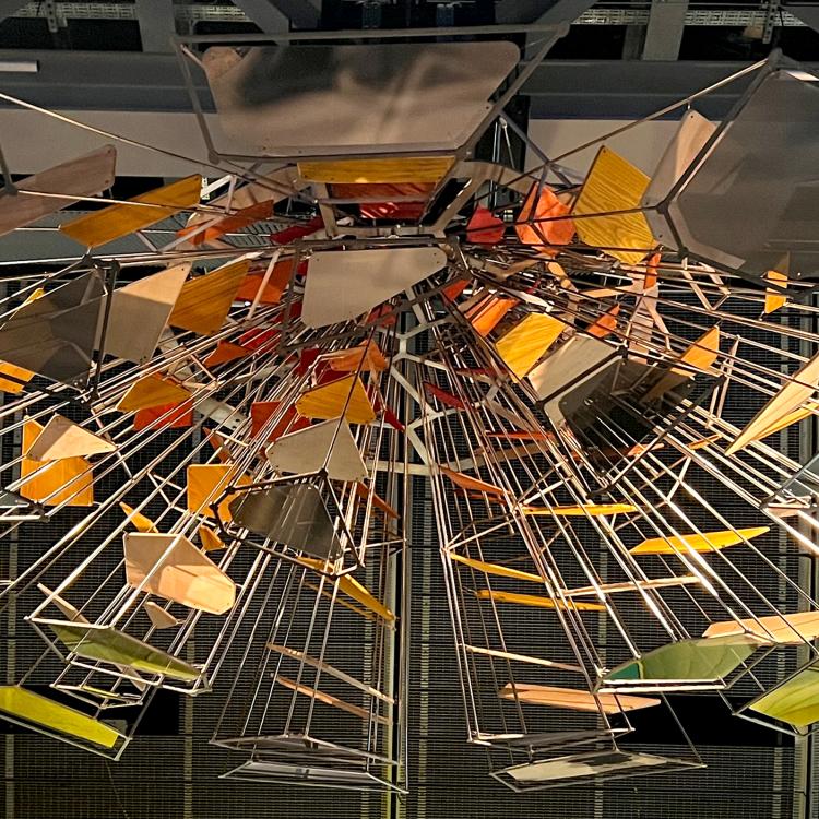 Colin Rennie Library Only Breath at the Energy Revolution Gallery | Royal Society of Sculptors